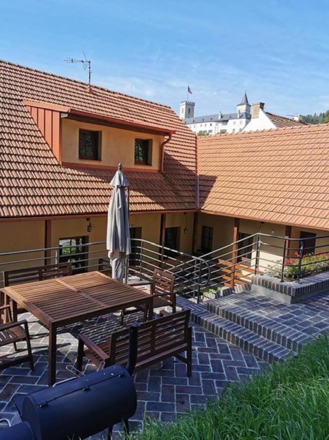 Apartmany Rozmberk โรเช็มเบิร์ก นาด วัลตาวูว์ ภายนอก รูปภาพ